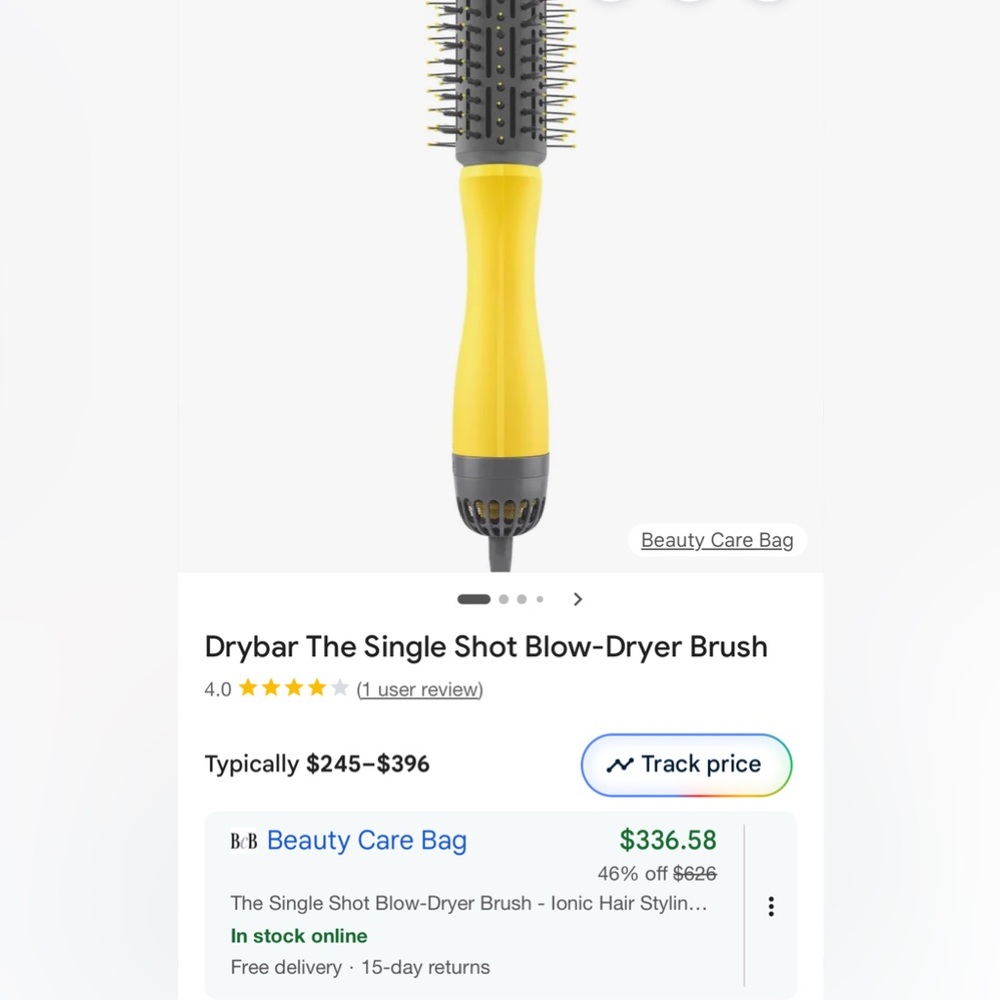 DRYBAR The Single Shot Blow-Dryer Brush | NEW in Package MSRP$155 Perfect Gift! - Picture 8 of 8